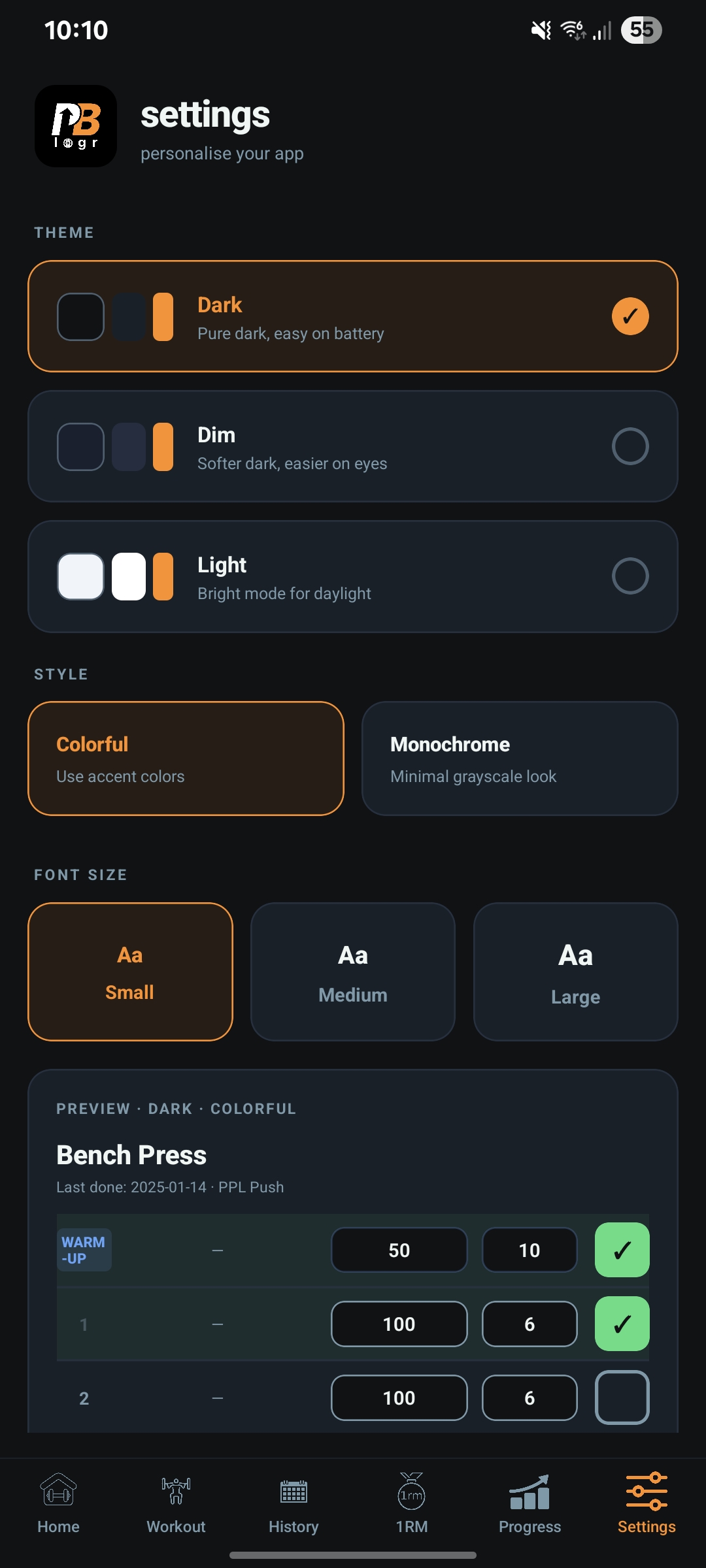PBlogr Settings